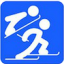 Лыжное двоеборье - Личный старт Гундерсен, Большой трамплин, Лыжная гонка, эмблема лиги