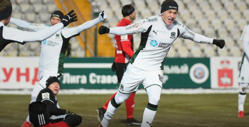 \"Краснодар\" без проблем обыграл \"Амкар\"