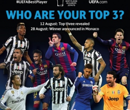 Стала известна десятка претендентов на награду лучшему игроку Европы по версии УЕФА