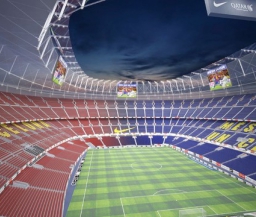 Видеопроект нового стадиона "Барселоны"