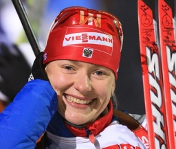  Юрьева одержала четвёртую кряду победу на этапах IBU