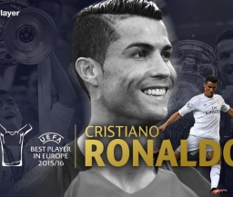Роналду признан лучшим игроком Европы
