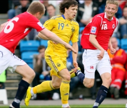Сборная Украины победила Норвегию в первом матче под руководством Фоменко