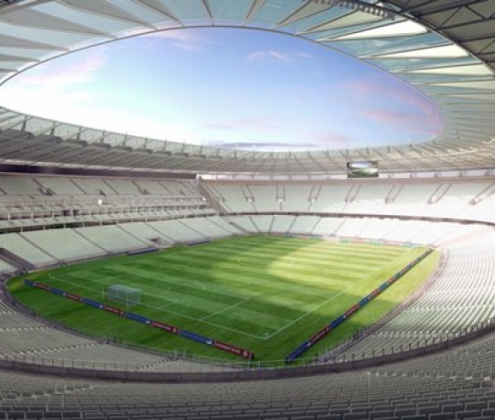 Первый стадион для ЧМ построен в Бразилии