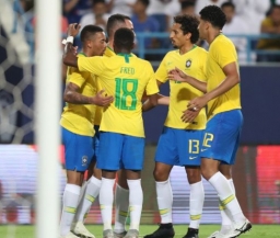 Бразилия обыграла в спарринге Саудовскую Аравию
