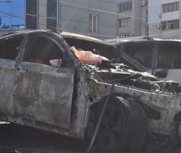 В Днепропетровске сожгли BMW X6 игрока "Днепра"