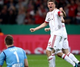 "Бавария" поиздевалась над "Байером" в полуфинале Кубка Германии