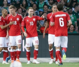Дания дожала Мексику в концовке матча