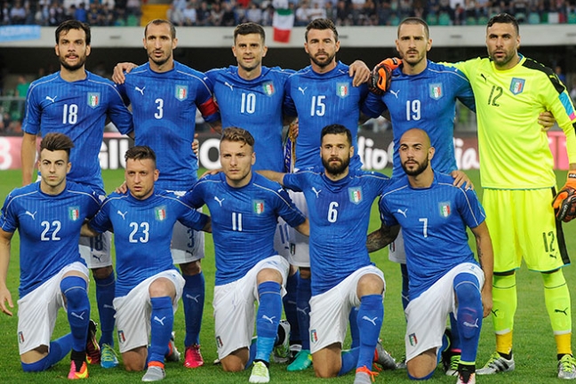 Италия огласила заявку на матчи с Албанией и Македонией