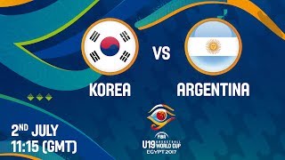 Республика Корея до 19 - Аргентина до 19. Обзор матча
