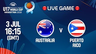 Австралия до 17 - Пуэрто-Рико до 17. Обзор матча