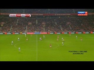 Дания - Португалия. Обзор матча