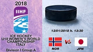 Норвегия до 18 жен - Япония до 18 жен. Обзор матча