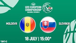 Молдавия до 20 - Словакия до 20. Обзор матча