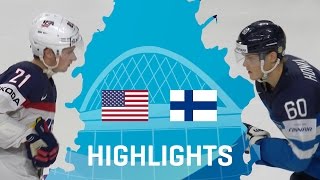 США - Финляндия. Обзор матча