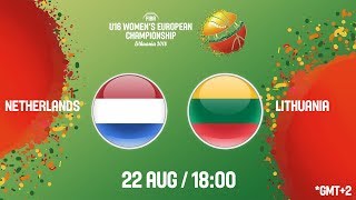 Нидерланды до 16 жен - Литва до 16 жен. Обзор матча