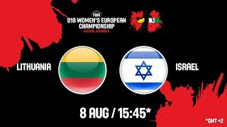 Литва до 18 жен - Израиль до 18 жен. Обзор матча