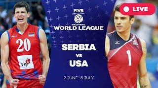 Сербия - США. Обзор матча