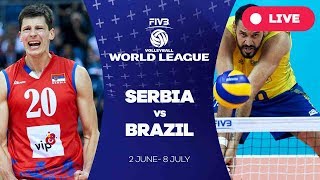 Сербия - Бразилия. Обзор матча
