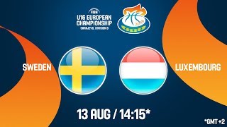 Швеция до 16 - Люксембург до 16. Обзор матча