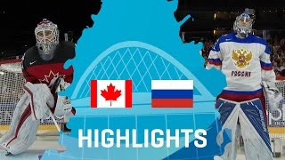 Канада - Россия. Обзор матча