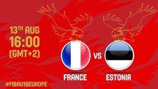 Франция до 16 - Эстония до 16. Обзор матча