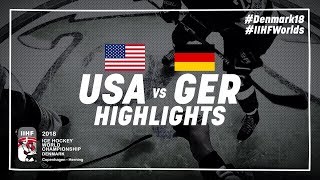 США - Германия. Обзор матча