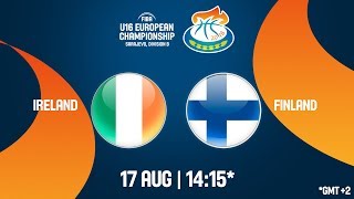 Ирландия до 16 - Финляндия до 16. Обзор матча