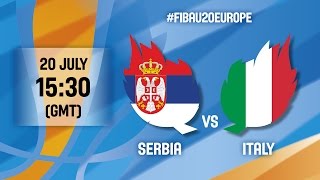 Сербия до 20 - Италия до 20. Обзор матча