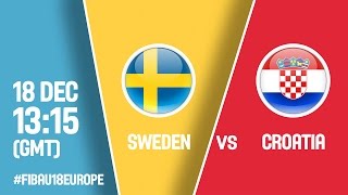 Швеция до 18 - Хорватия до 18. Обзор матча
