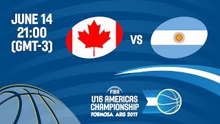 Канада U16 - Аргентина U16. Обзор матча