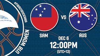 Самоа до 18 - Австралия до 18. Обзор матча