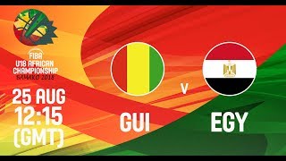 Гвинея до 18 - Египет до 18. Обзор матча