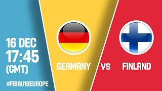 Германия до 18 - Финляндия до 18. Обзор матча