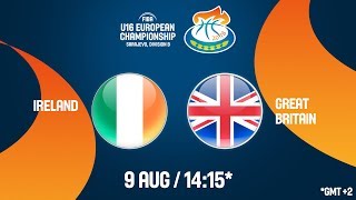 Ирландия до 16 - Великобритания до 16. Обзор матча