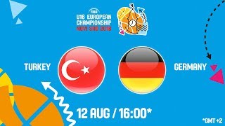 Турция до 16 - Германия до 16. Обзор матча