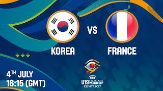 Республика Корея до 19 - Франция до 19 . Обзор матча