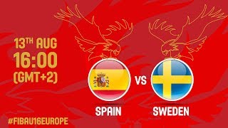 Испания до 16 - Швеция до 16. Обзор матча