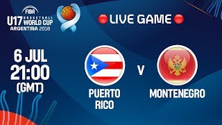 Пуэрто-Рико до 17 - Черногория до 17. Обзор матча
