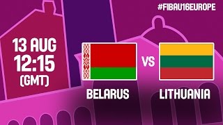 Беларусь до 16 жен - Литва до 16 жен. Обзор матча