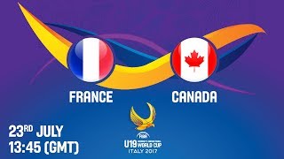 Франция до 19 жен - Канада до 19 жен. Обзор матча