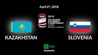 Казахстан до 18 - Словения до 18. Обзор матча