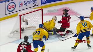 Швеция до 20 - Канада до 20. Обзор матча