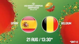 Испания до 16 жен - Бельгия до 16 жен. Обзор матча