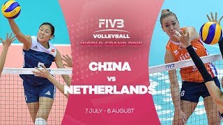Китай жен - Нидерланды жен. Обзор матча
