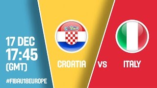 Хорватия до 18 - Италия до 18. Обзор матча
