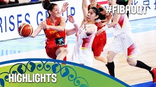 Китай жен - Испания жен. Обзор матча