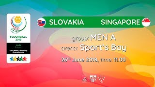 Словакия - Сингапур. Обзор матча