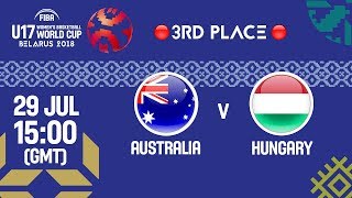 Австралия до 17 жен - Венгрия до 17 жен. Обзор матча