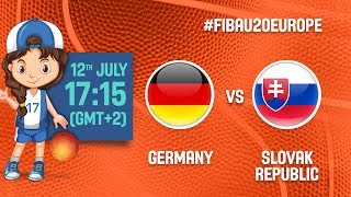 Германия жен до 20 - Словакия жен до 20. Обзор матча